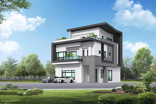 森墨白建案主視覺